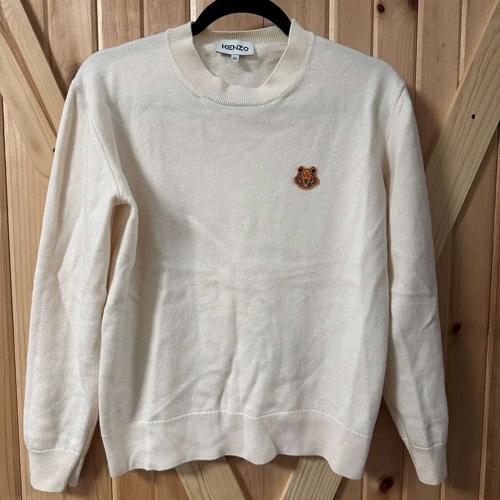 KENZO Kenzo tiger crest wool sweater